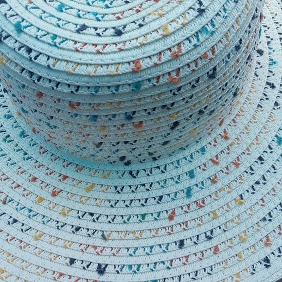 Loft Multicolor Floppy Straw Hat - Picture 5 of 7